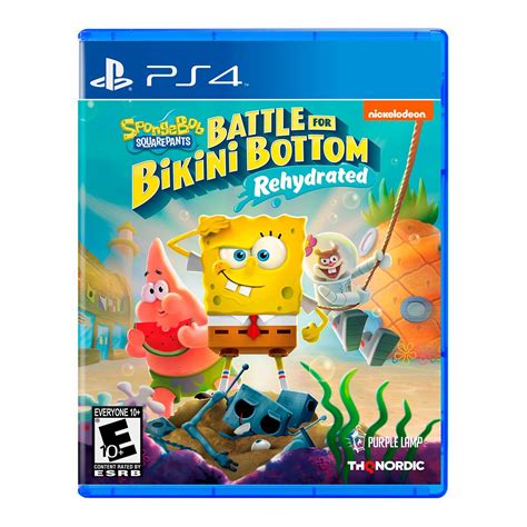 Spongebob Squarepants Battle For Bikini Bottom Rehydrated Playstation Latam Game Center Sac