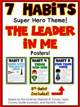 Leader In Me Super Here Style Habits Postershere Are Leader In Me