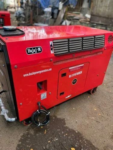 Bajaj M Generator Sets Kva Bajaj M Industrial Portable Generator