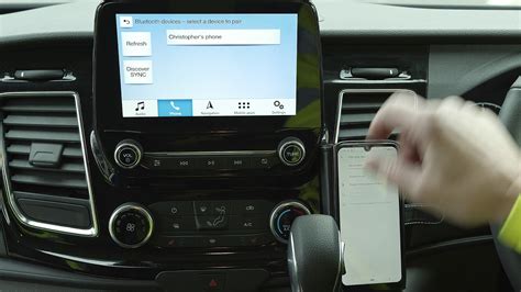 Ford Transit How To Connect Your Phone Via Bluetooth YouTube