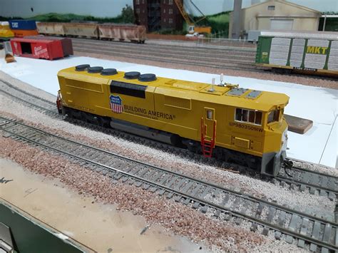 HO Scale Union Pacific Vegetation Control Train Locomotive Shell Etsy