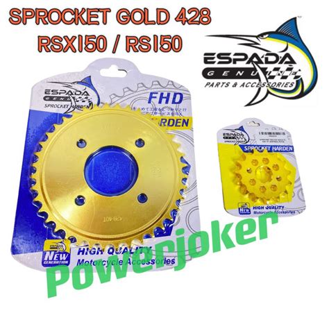 Honda Rsx Rs Rsx Rs Original Espada Sprocket