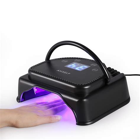 Anself 64W Pro LED Gel Nail Dryer Curing Lamp Nail Polish Machine 110