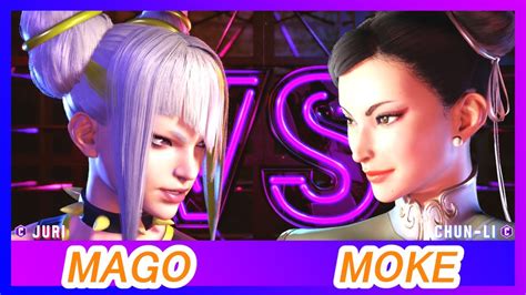 Sf6 Mago Juri Vs Moke Chun Li Street Fighter 6 Replay スト6 マゴ ジュリ もけ チュンリー Youtube