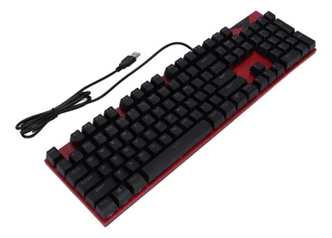 Teclado Mec Nico Hot Swap Red Switch Inje O De Duas Cores Parcelamento Sem Juros