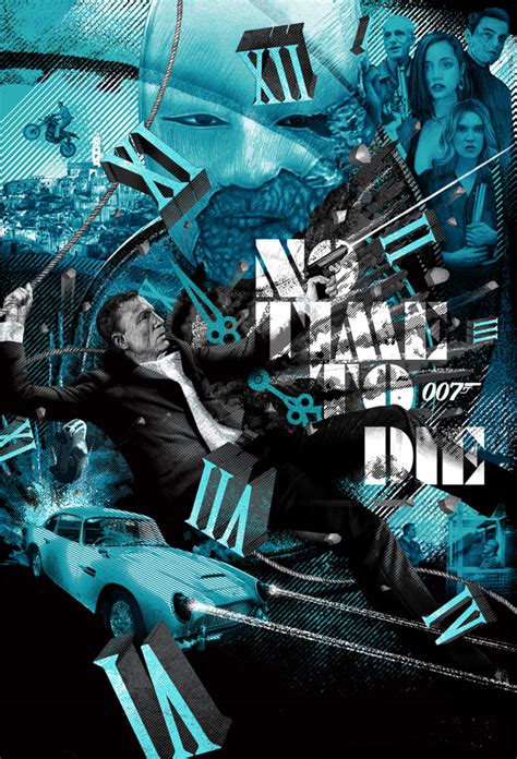 James Bond "No Time To Die" - Movie Poster Design :: Behance