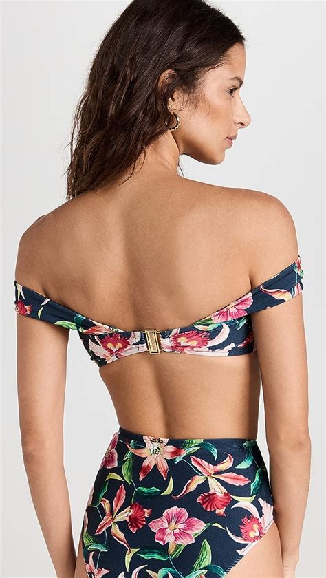 PatBO Laelia Off Shoulder Bikini Top Shopbop