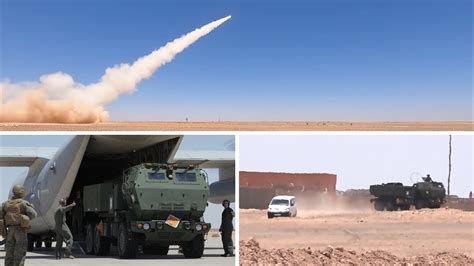 First Ever HIMARS Missile Launch In Morocco At African Lion 23 YouTube