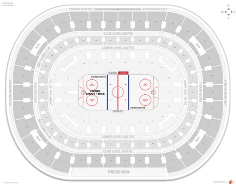 Chicago Blackhawks Seating Guide - United Center - RateYourSeats.com