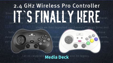 SEGA Saturn® 2.4 GHz Wireless Pro Controller Announced - Generational Gamer