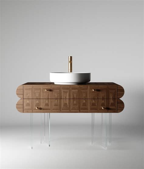 Тумба в ванную отдельностоящая 01.20.BA-C | Elegant furniture ...