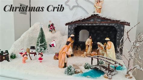 Christmas Crib Making Ideas DIY Christmas Craft Crib Models