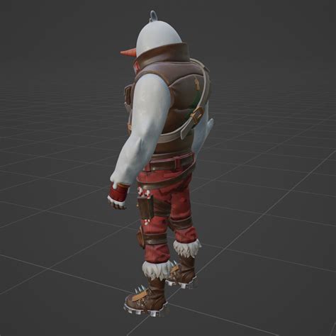 Snowmando Fortnite 3d Model By Shevraar