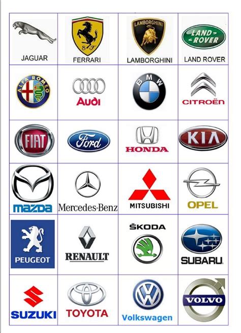 Cars And Their Names List Logo Png Images Car And Bike Logos Png Image