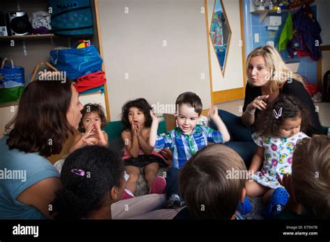 Deaf Child Hearing Aid Hi Res Stock Photography And Images Alamy