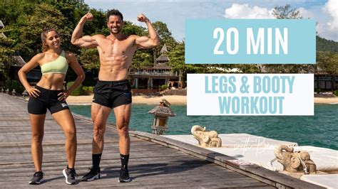 20 Min Leg And Booty Workout Ben And Olivia Youtube