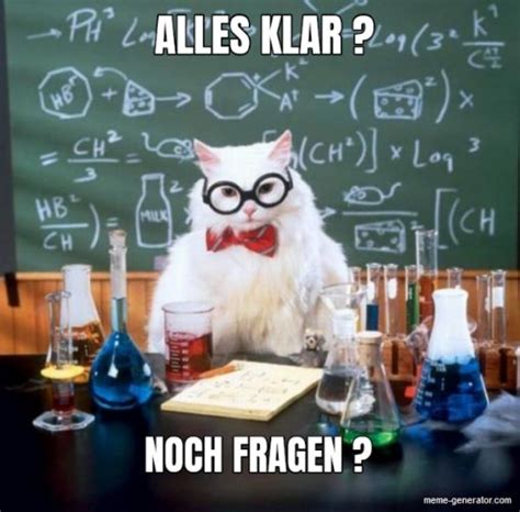 ALLES KLAR NOCH FRAGEN Meme Generator