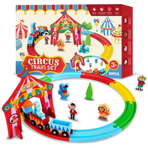 Wooden Circus Train Set | New Beginnings Baby