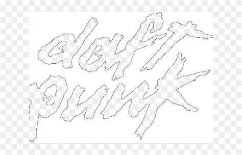 Daft Punk Clipart Line - Daft Punk Logo Vector - Png Download (#1673905 ...