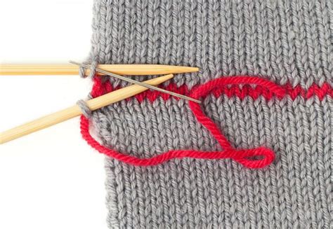 Strickteile Verbinden Teil 2 Im Maschenstich Glatt Rechte Teile