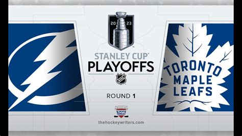 Tampa Bay Lightning Vs Toronto Maple Leafs Thw 2023 Nhl Playoff