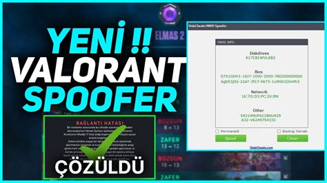 Valorant Spoofer 2024 HWID Banını Kaldır Güncellendi VAN 152 Val 5