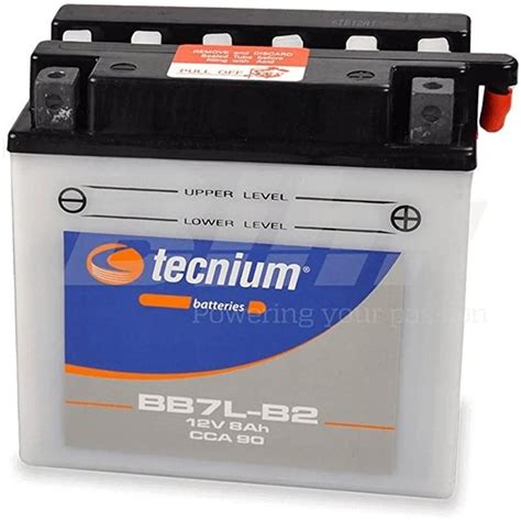 Bateria Moto YB7L B2 Precio Tecnium 12V 8Ah