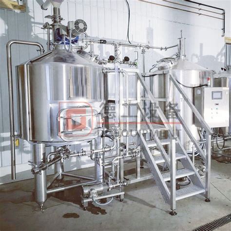 L Craft Beer Brewing System Cip System Plc Pid Control Beer Mashing