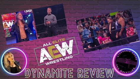 AEW Dynamite 12 22 22 Review Jericho Starks Promo Off Jamie Hayter Vs