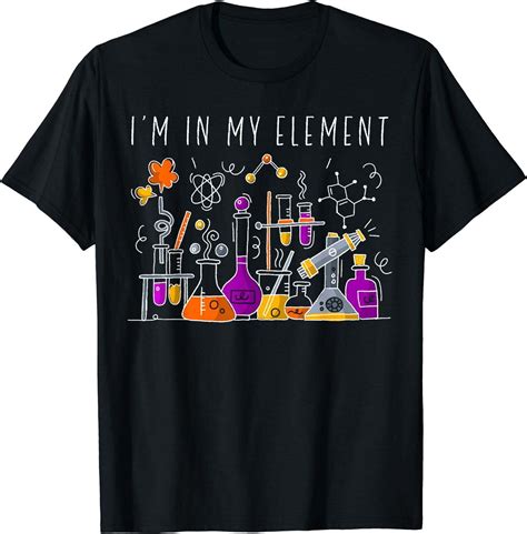 Science Nerds Unite Hilarious Chemistry Tee With Elements Themed Print