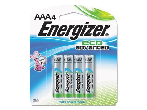 Energizer Eco Advanced 15v Aaa Alkaline Battery 6 Pack