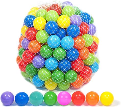 Amazon Playz Pelotas Pl Sticas Suaves De Juguete Con Colores