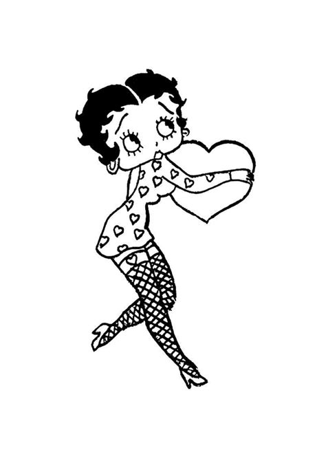 Di Rio Da Betty Boop Betty Boop Para Colorir