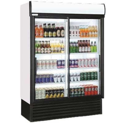 Staycold SD1360 Double Sliding Door Display Fridge Cooksmill