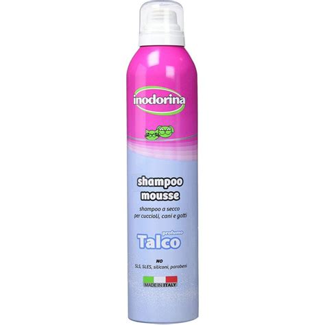 Inodorina Shampoo Mousse Talco Ml