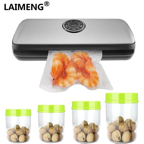 Laimeng Vacuum Food Sealing Machine With Food Grade Plastic Vacuum