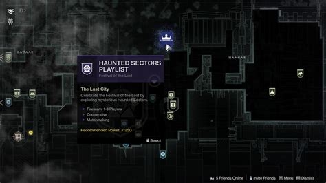 Destiny 2 How To Start Haunted Sectors