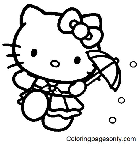 Hello Kitty Kitten Sanrio Coloring Pages Hello Kitty Coloring Pages