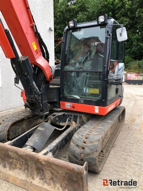 Kubota KX080 4 Eco line gravemaskine Excavator til salgs På Retrade