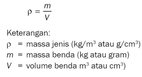 Massa Jenis ~ Wartos Biologi