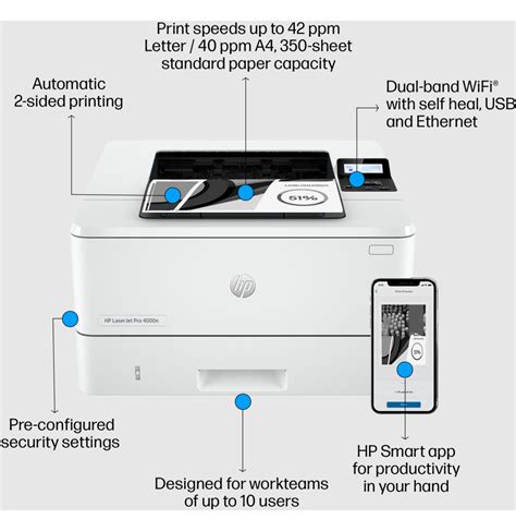 Imprimante Laser Monochrome HP LaserJet Pro 4003dn 2Z609A