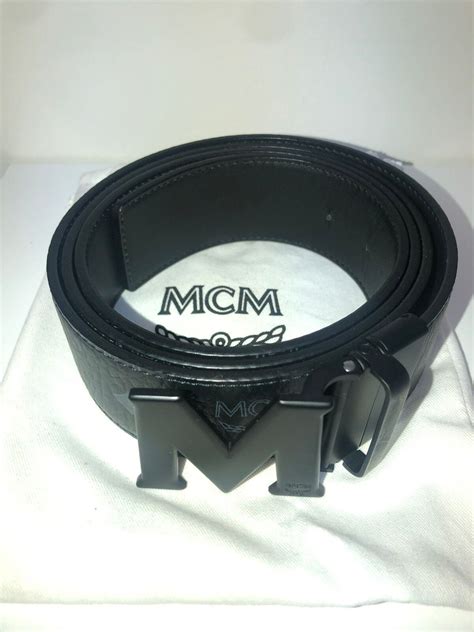 MCM MCM belt black | Grailed