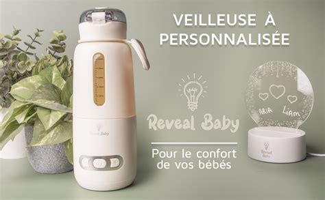 Reveal Baby Chauffe Biberon Nomade Portable W Chargeur Usb Pour Eau