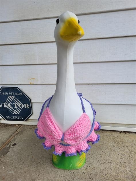 Bikini Porch Goose Outfit Goose Costume Bathingsuit Swimsuit Summer Lawn Goose Etsy