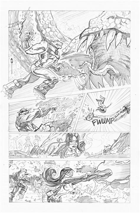 Tigerfury Version 2 Pg 03 Pencils By Davidpentecost On Deviantart