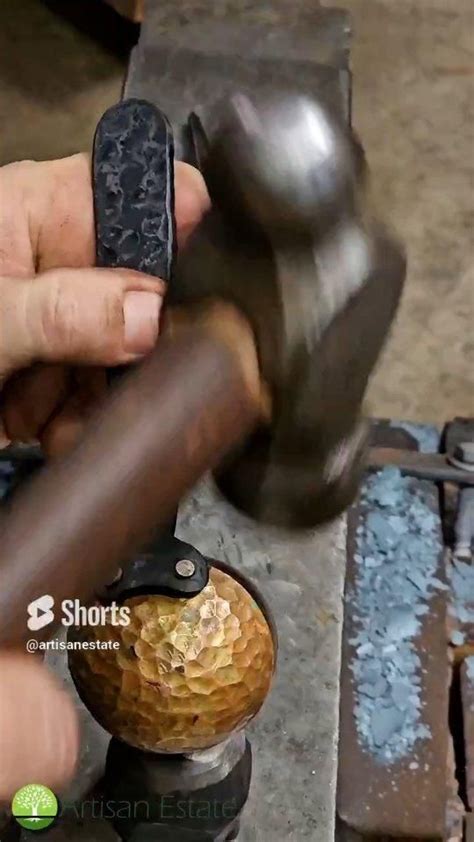 Artisan Estate On Instagram Creating A Copper Coffee Scoop Pt The