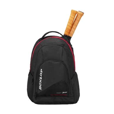 Tennis Rucksack Dunlop CX Performance Backpack Black Red Tennisplanet