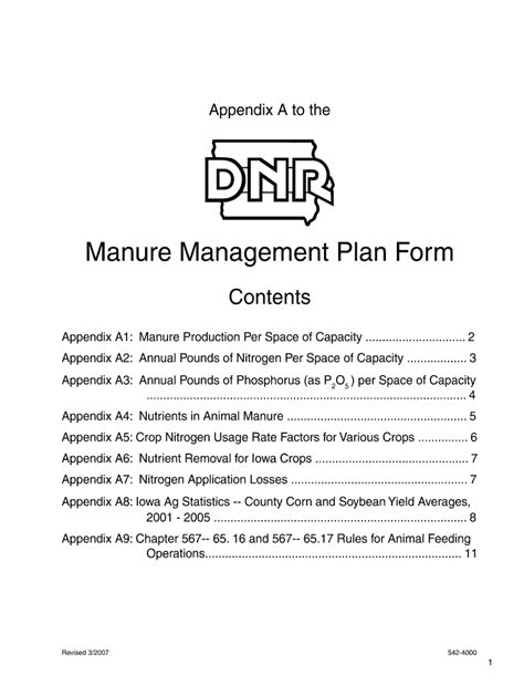 Fillable Online Iowadnr Appendix A To The Iowadnr Fax Email Print