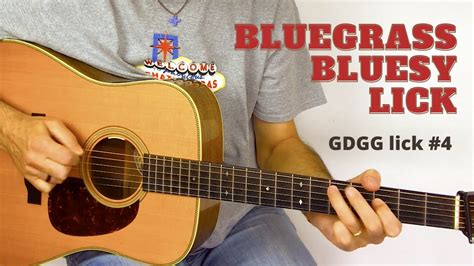 Bluesy Lick In G Bluegrass Guitar Lesson YouTube