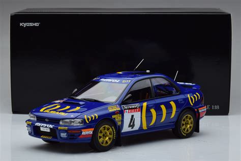 Kyosho 1 18 Subaru Impreza N4 C McRae RAC Rally 94 Gewinner